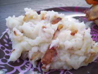 Creamy Bacon and Onion Mashed Potatoes