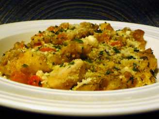 Baked Swiss Chicken and Stuffing