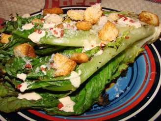 Grilled Caesar Salad / Grilled Romaine