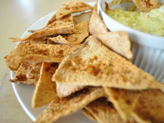 Spicy Whole Wheat Pita Chips