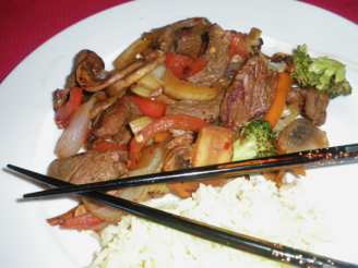 Stir-Fry Beef and Vegetables