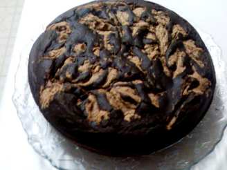 Low Cal Chocolatey Peanutty Swirl Cake