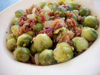 Bacon Brussels Sprouts (Yum!)