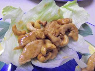 Cashew Chicken Lettuce Wraps