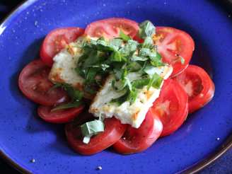 Grilled Feta With Fresh Tomatoes