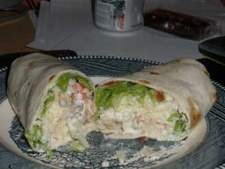 Ultimate Ranch Chicken Wraps
