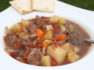 Crock Pot Beef Vegetable Soup
