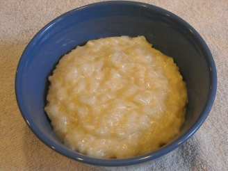 Quick and Easy, Thick and Creamy Rice Pudding