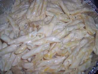 Quick Penne Alfredo & Cheese