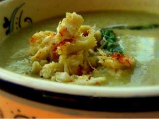 Creme D'argenteuil Au Crabe (Asparagus Soup W/Crab -- France)