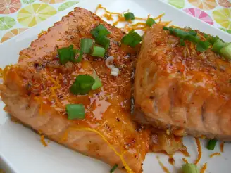 Orange Glazed Salmon