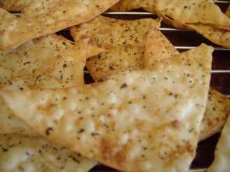Crispy Parmesan Cheese Chips