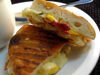 Brie and Apple Panini