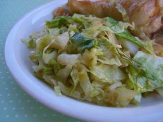Sauteed Green Cabbage
