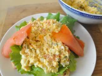 Egg Salad and Smoked Salmon Sandwiches