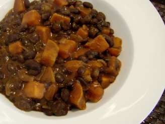 Black Bean Sweet Potato Jumble