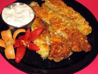 Almond Crusted Chicken Fingers