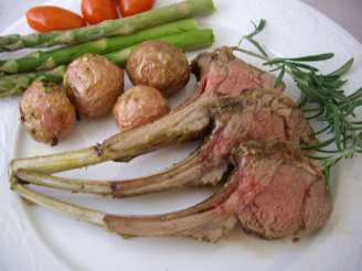Tangy Herb-Crusted Rack of Lamb