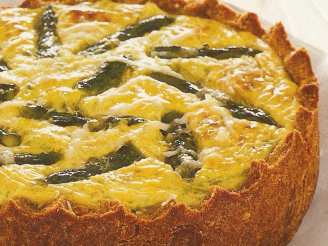 Savory Cheesecake With Ricotta, Feta and Asparagus