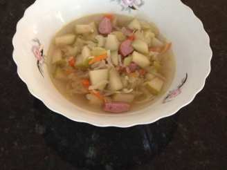 Kielbasa Cabbage Soup (South Beach Friendly)
