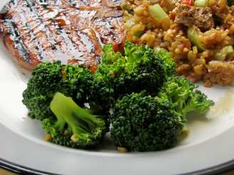 Oriental Stir Fried Broccoli