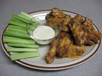 Red-Hot Cajun Blue Cheese Wings