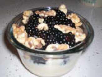 Honey Walnut Berry Yogurt