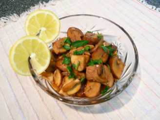 Champinones Al Ajillo - Tapas Style Garlic Mushrooms