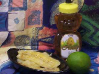 Honey Lime BBQ Bananas