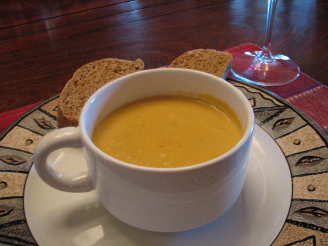 Creamy Pumpkin Soup (From Australia)