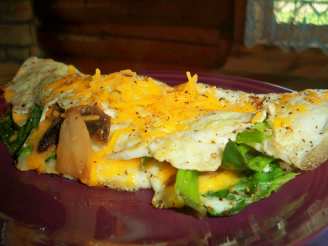Healthy Omelet on the Run
