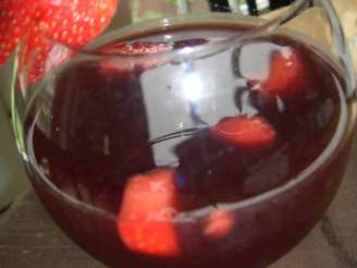 Cranberry and Strawberry Sangria