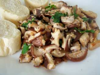 Setas - Wild Mushroom and Garlic Tapas
