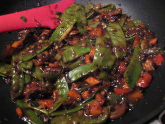 Stir-fry Vegetables in Black Bean Sauce