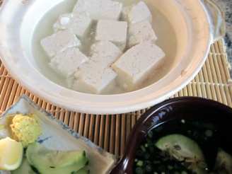Yu-Dofu (Kyoto Style Plain Simmered Bean Curd)