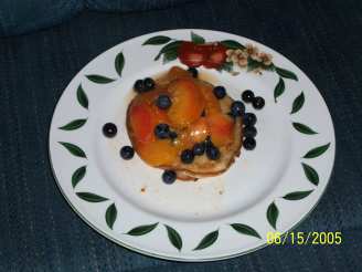 Fresh Peach and Blueberry Compote