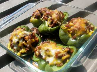 Weeknight Low-Carb Stuffed Bell Peppers