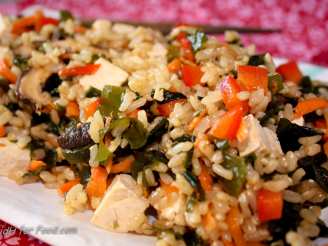 Clean Eating Wakame Brown Rice Salad With Tofu