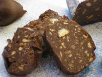 After-Dinner Chocolate Salami ( to Serve With Coffee)