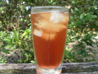 Cranberry Raspberry Green Tea Spritzer