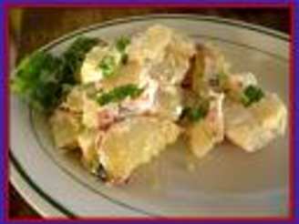 Deviled Egg Potato Salad With Bacon