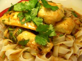Blue-Eye Cod With Curry Sauce