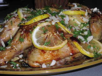 Butterflied Chicken With Herbs and Sticky Lemon