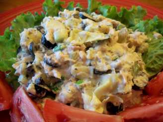Artichoke and Ripe Olive Tuna Salad