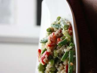 Three-Bean Salad With Quinoa