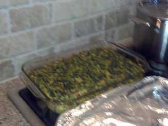 Passover Spinach Kugel