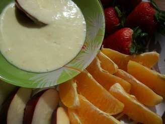 Cream Cheese Orange Sauce for Fruit