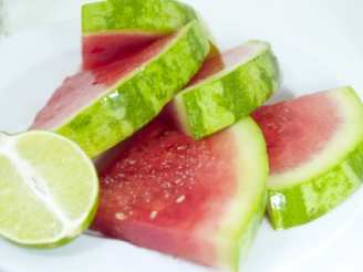 Martha's Tequila Soaked Watermelon Wedges