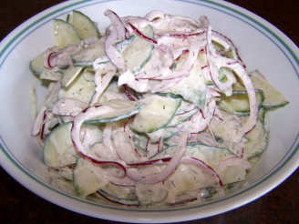 East European Cucumber Salad