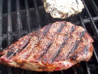 Robb Walsh's Barbecued Cowboy Steaks